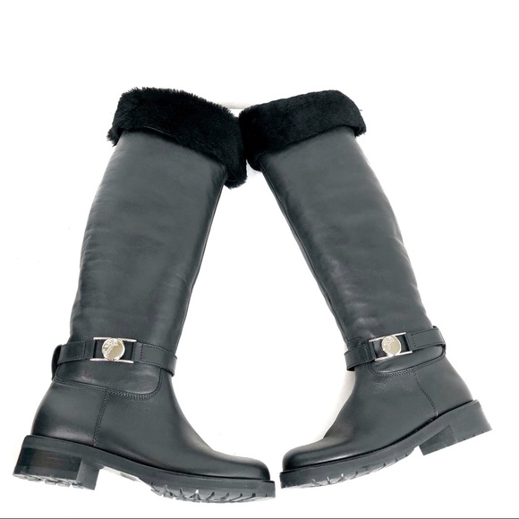Versace Collection Made in Romania Black Boot Sz37 - Picture 3 of 8